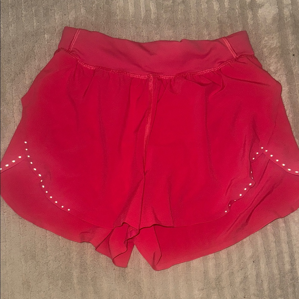 Women's Hot Pink Athletic Shorts